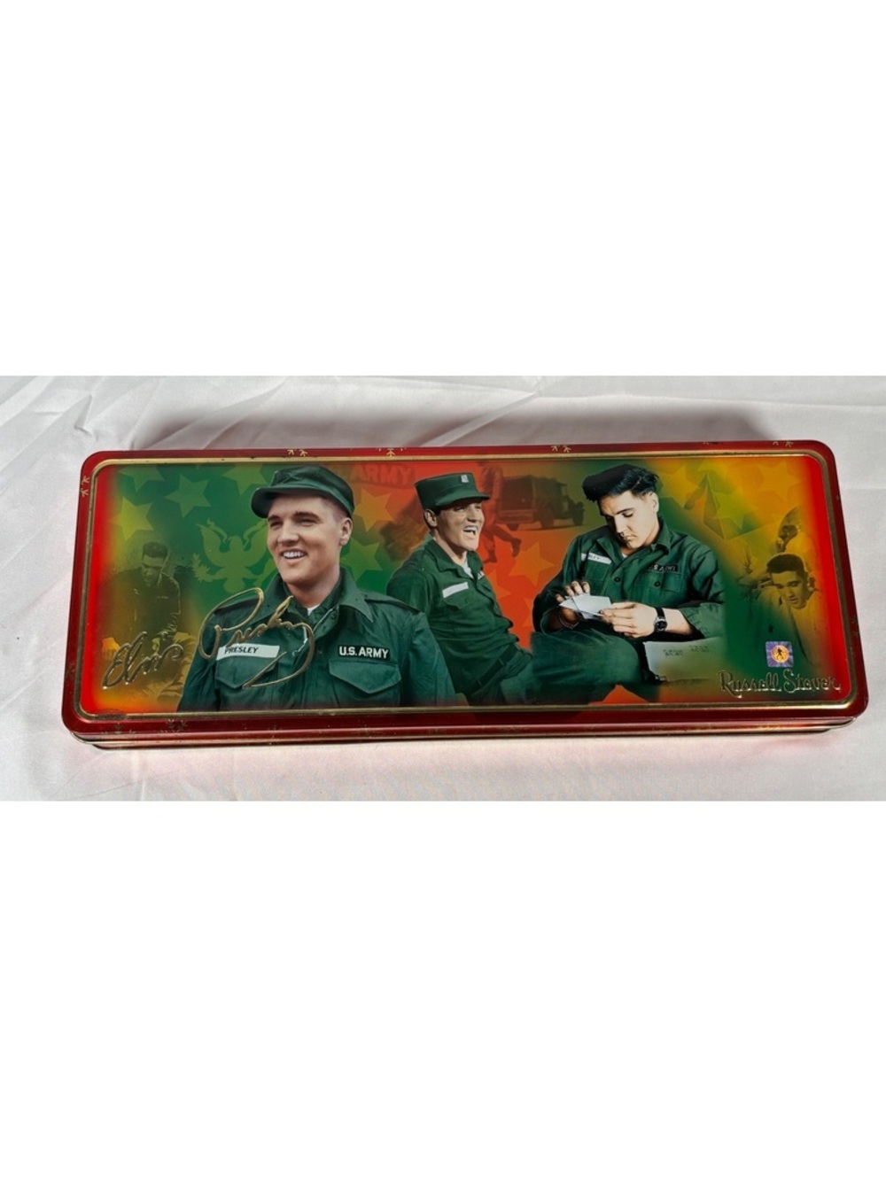 Russell Stover Elvis Presley Collectible Tin Box